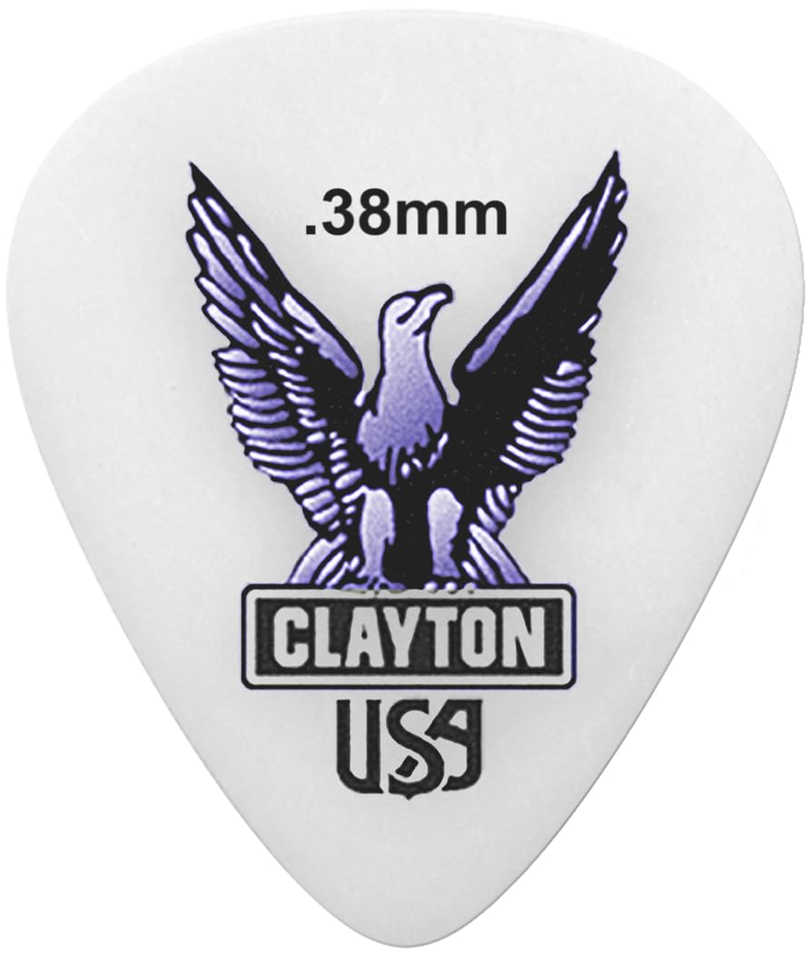 Clayton Picks Guitar Picks (S38/12)