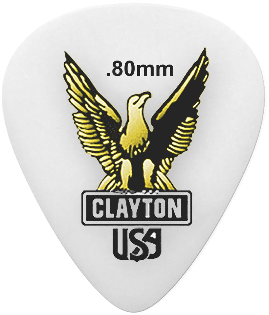 Clayton Picks Guitar Picks (S80)