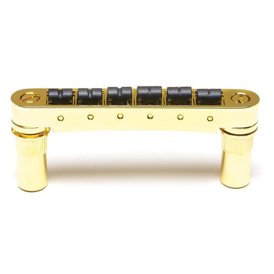 Graph Tech ResoMax NV2 PS-8863-G0 Tune-O-Matic Bridge 6mm Post, Gold