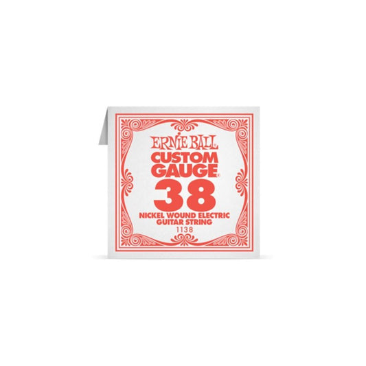 Ernie Ball 1138 Single Nickel Wound Guitar String (.038)