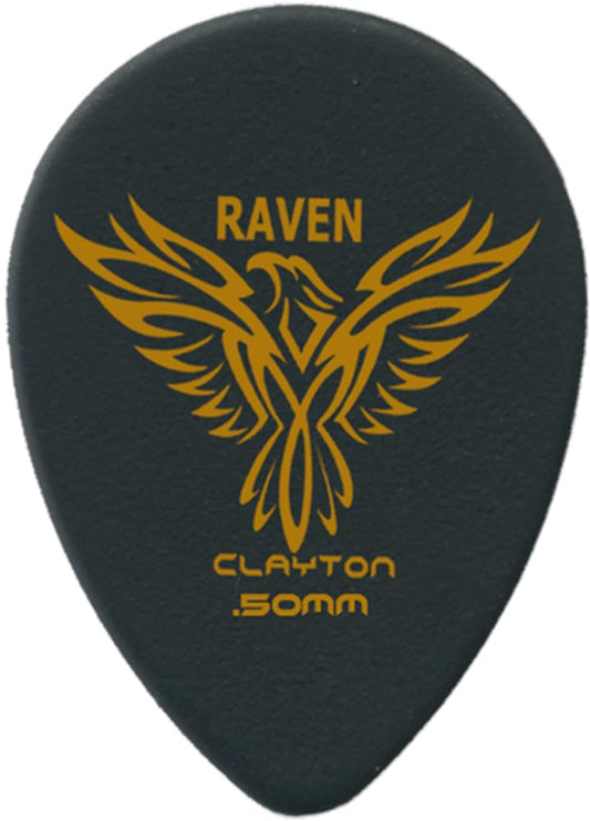 Clayton Picks Black Raven BST50/12 Guitar Picks