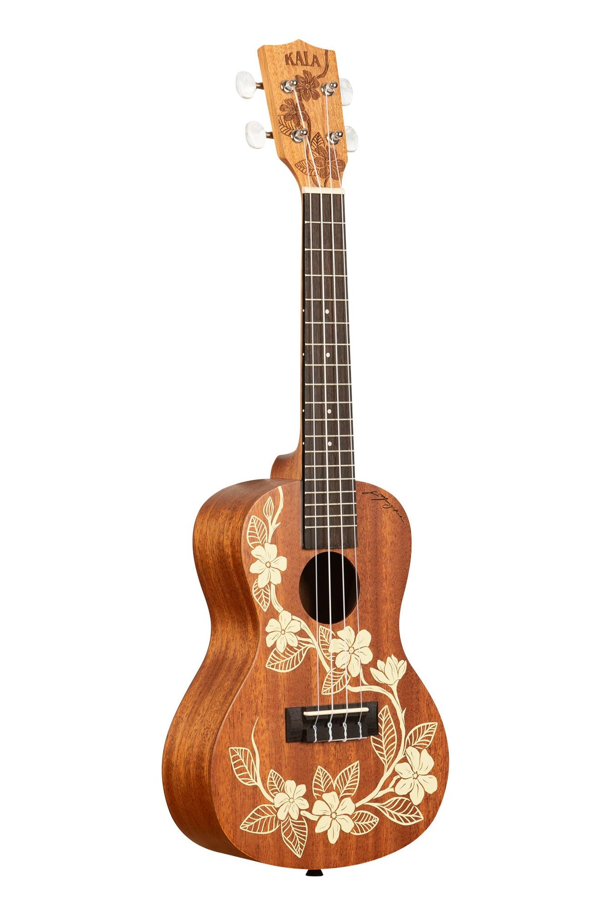 Kala Voyage Collection Gardenia Concert Ukulele