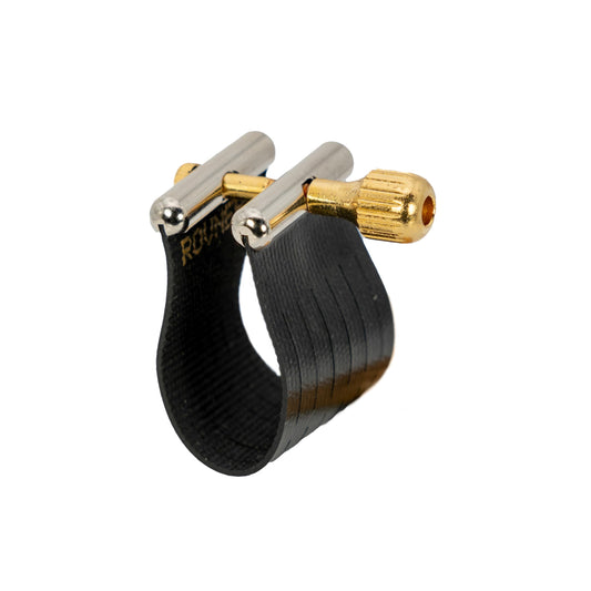 Rovner Ligature & Plastic Cap for Tenor Standard Saxophone - Star Series Ligature for Hard Rubber Mouthpiece (SS-2R)