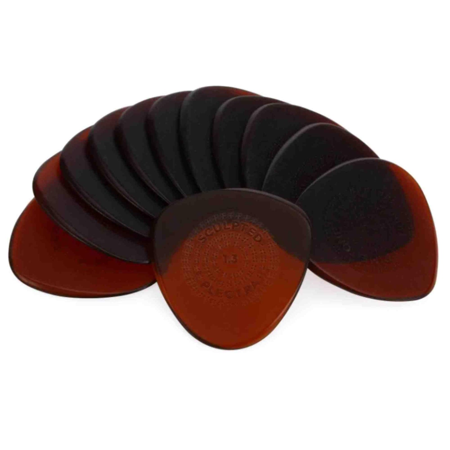 Dunlop 514R1.3 Primetone Semi Round Guitar Pick -- 12 Pack