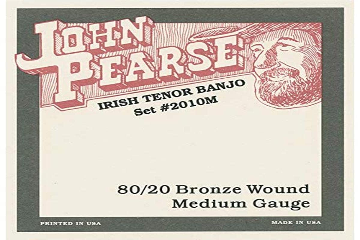 John Pearse 2010M Medium Irish Tenor Banjo