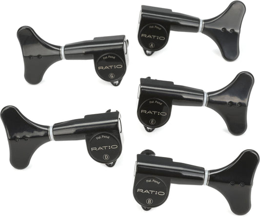 5 String 3+2 Bass Ratio Y-Style Button (PRB-5320, Select Finish)