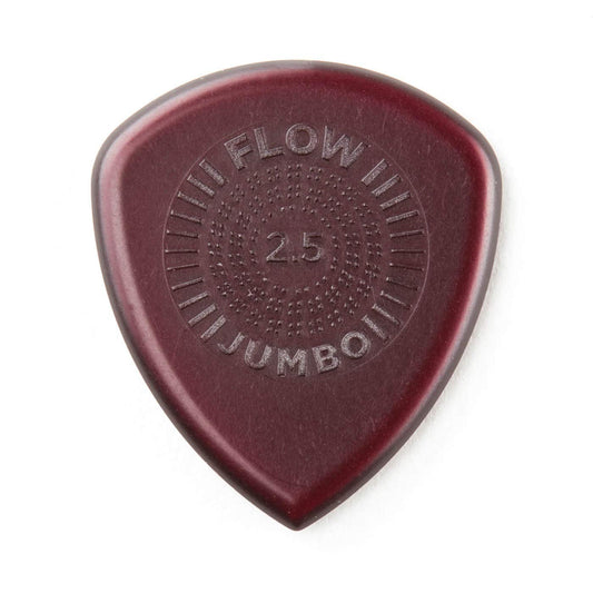 Jim Dunlop Flow® Jumbo Grip Pick 2.5MM - 12 Pack