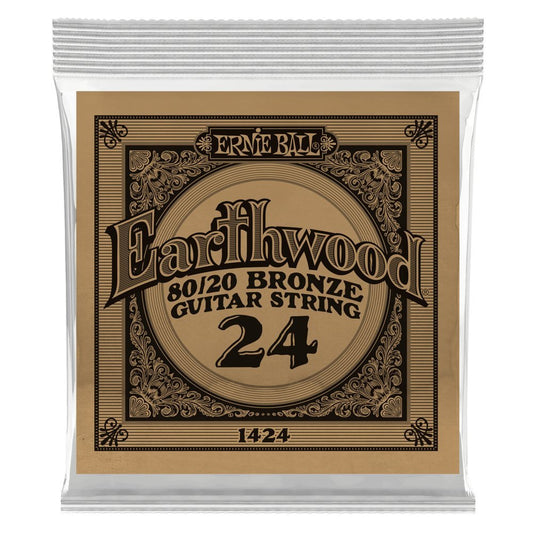 Ernie Ball Earthwood Single Bronze .024 String