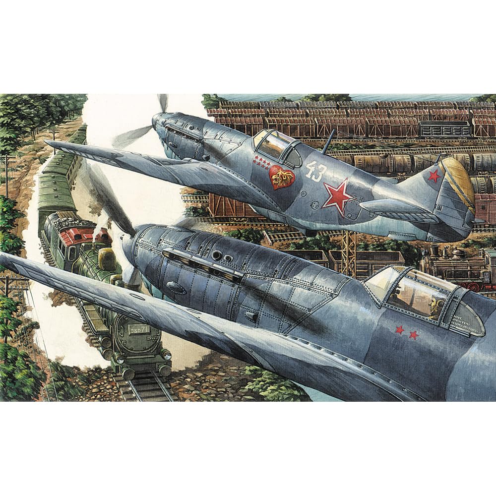 Roden LaGG-3 Series 66 Russian Monoplane Fighter Airplane Model Kit