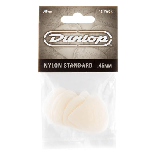 Dunlop 44 Plektren NYLON STANDARD cream 0.46 mm