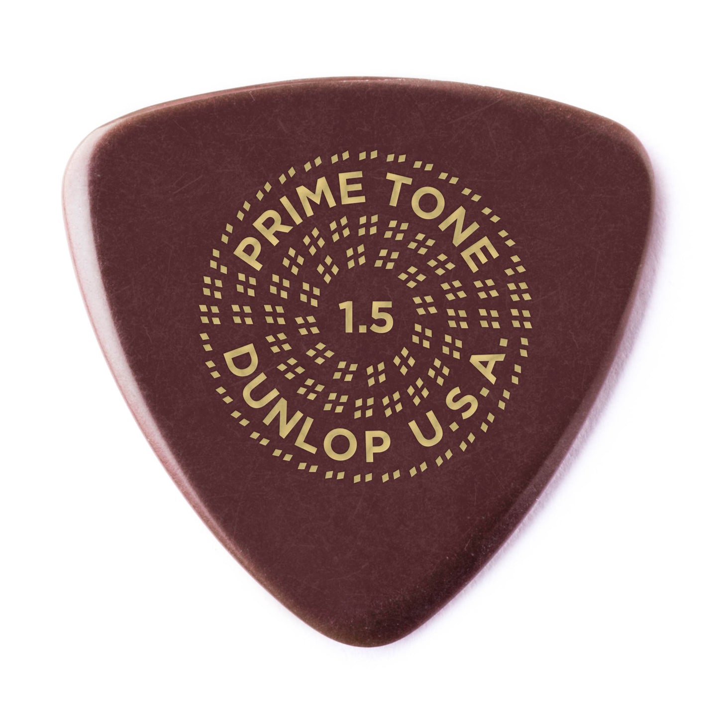 JIM DUNLOP 517P150 Primetone Small Triangle Smooth Pick 1.5mm- 3 Pack