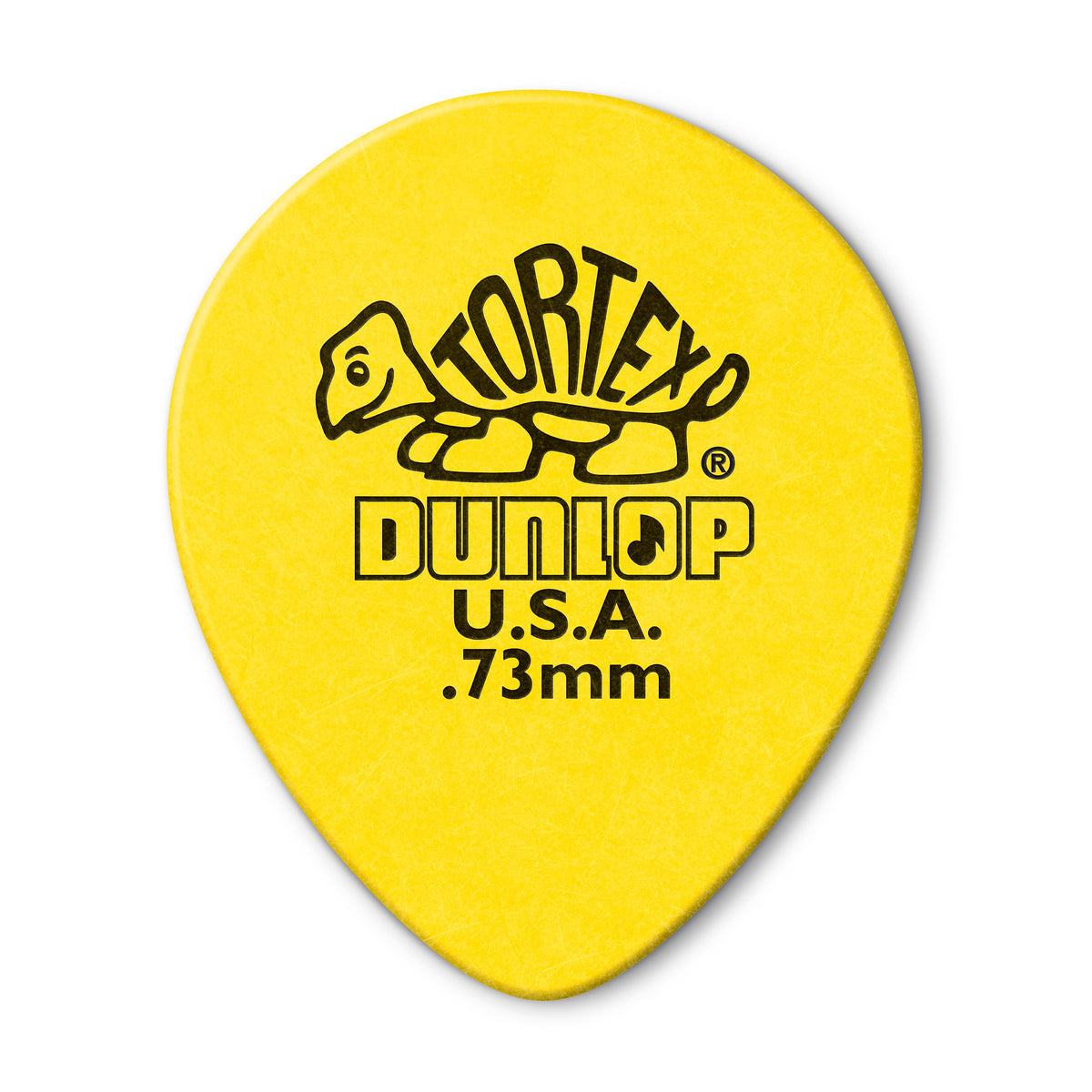Jim Dunlop Tortex® Teardrop Pick .73MM - 72 Pack