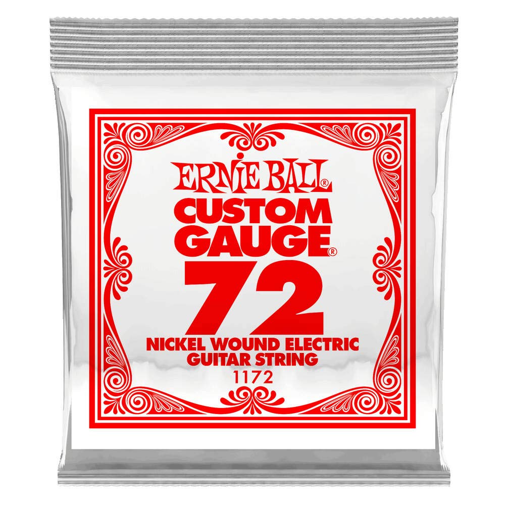 Ernie Ball 1172 - .072 Gauge Nickel Wound Guitar String - SINGLE STRING