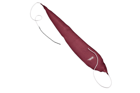 Hodge Silk Bassoon Bocal Swab - Burgundy
