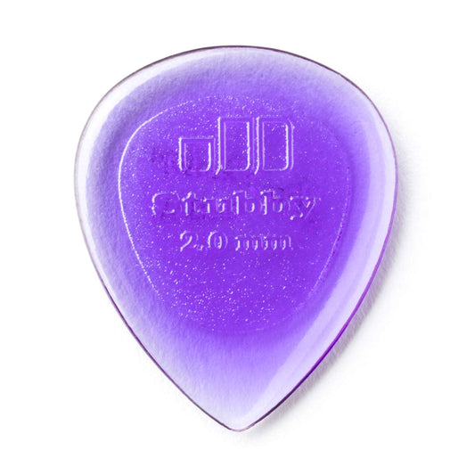 Jim Dunlop Stubby 2.0mm Guitar Picks - 6 Pack