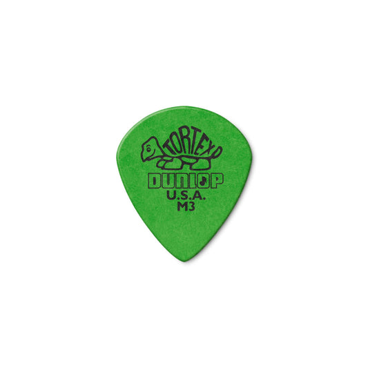 Dunlop Tortex Jazz III Guitar Picks Medium - 0.88mm Green (36-pack)