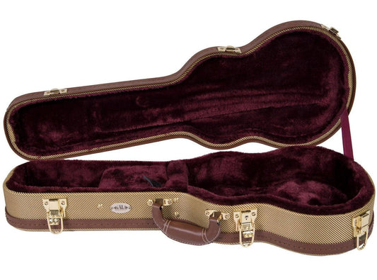 Kala Archtop Tweed Concert Ukulele Hard Case (Tcc-At)