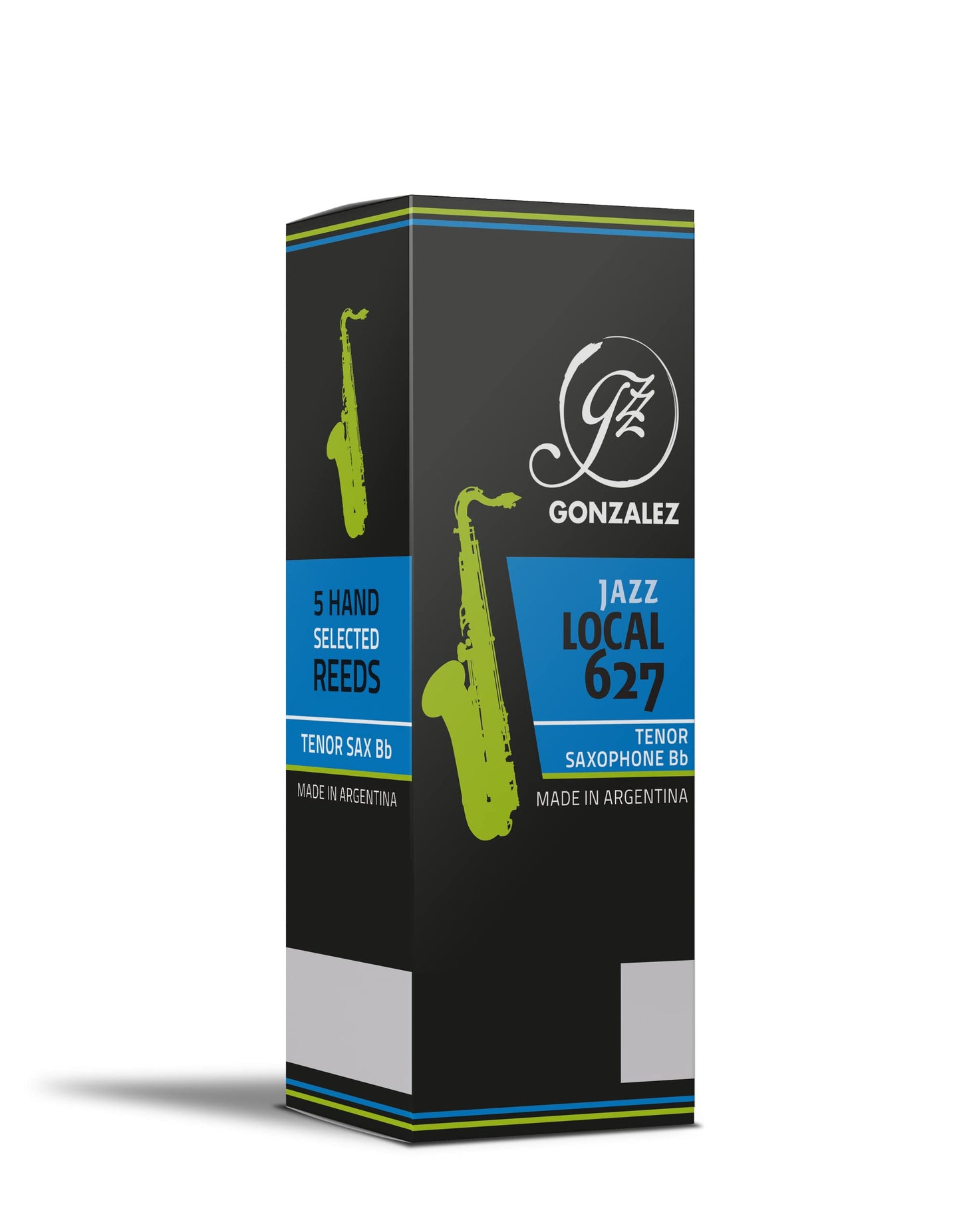 Gonzalez Reeds Local 627 Reeds for Tenor Saxophone - 2.5 (5-pack)