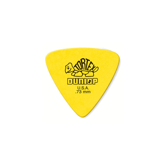 Jim Dunlop Tortex Triangle Pick .73MM - 6 Pack