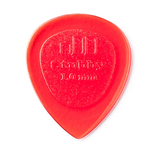 Jim Dunlop Stubby 1.0mm Guitar Picks - 6 Pack