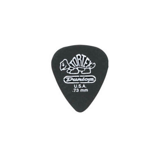 JIM DUNLOP 488R.73 Tortex Pitch Black, .73mm, 72/Bag
