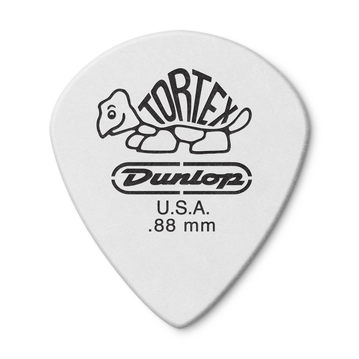Jim Dunlop 478P.88 Tortex® White Jazz III, .88mm, 12/Player's Pack