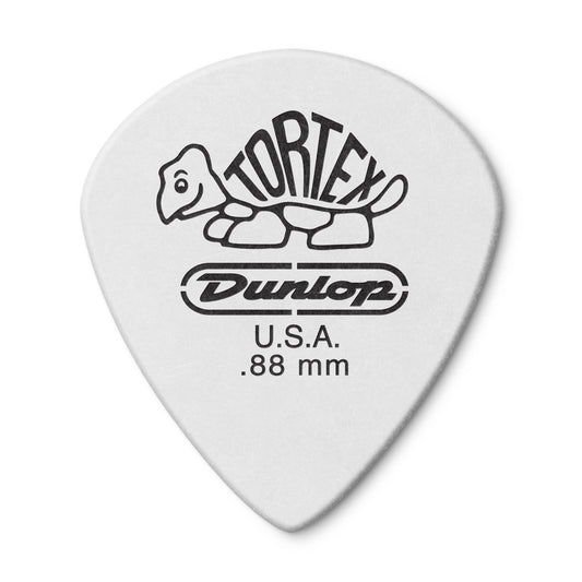 Jim Dunlop 478P.88 Tortex® White Jazz III, .88mm, 12/Player's Pack