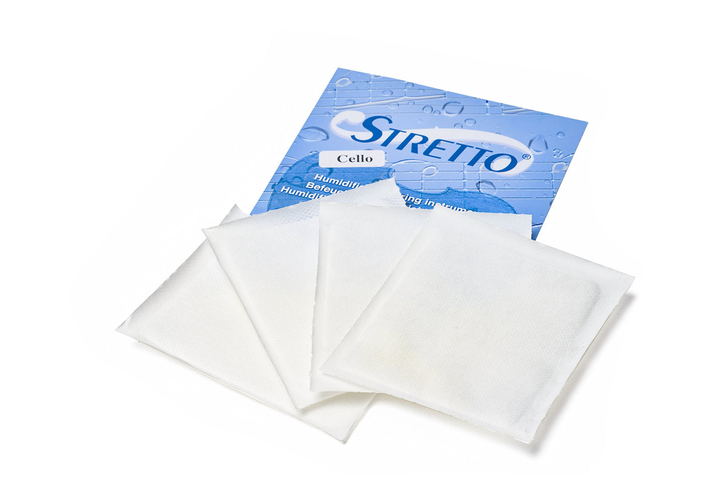 STRETTO STR-1051B spare bags for CELLO humidifier, 4 spare humid bags
