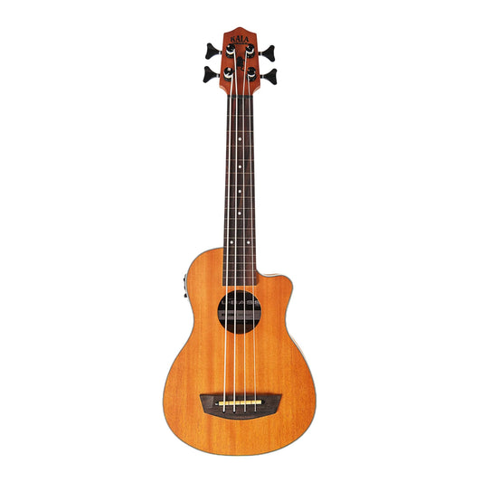 Kala UBASS-SCOUT-FL Scout Fretless U-Bass Acoustic-Electric Ukulele Bass