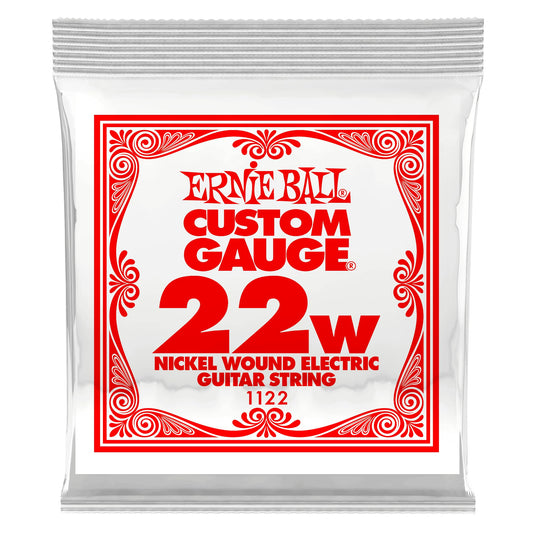 Ernie Ball Guitar Strings (EB 1122 .022 NICKEL WOUND SINGLE)