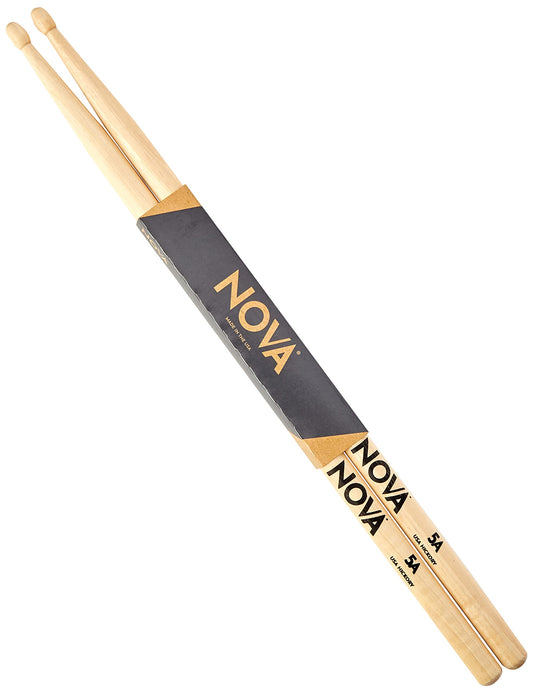 Nova Hickory Drumsticks Wood 5A