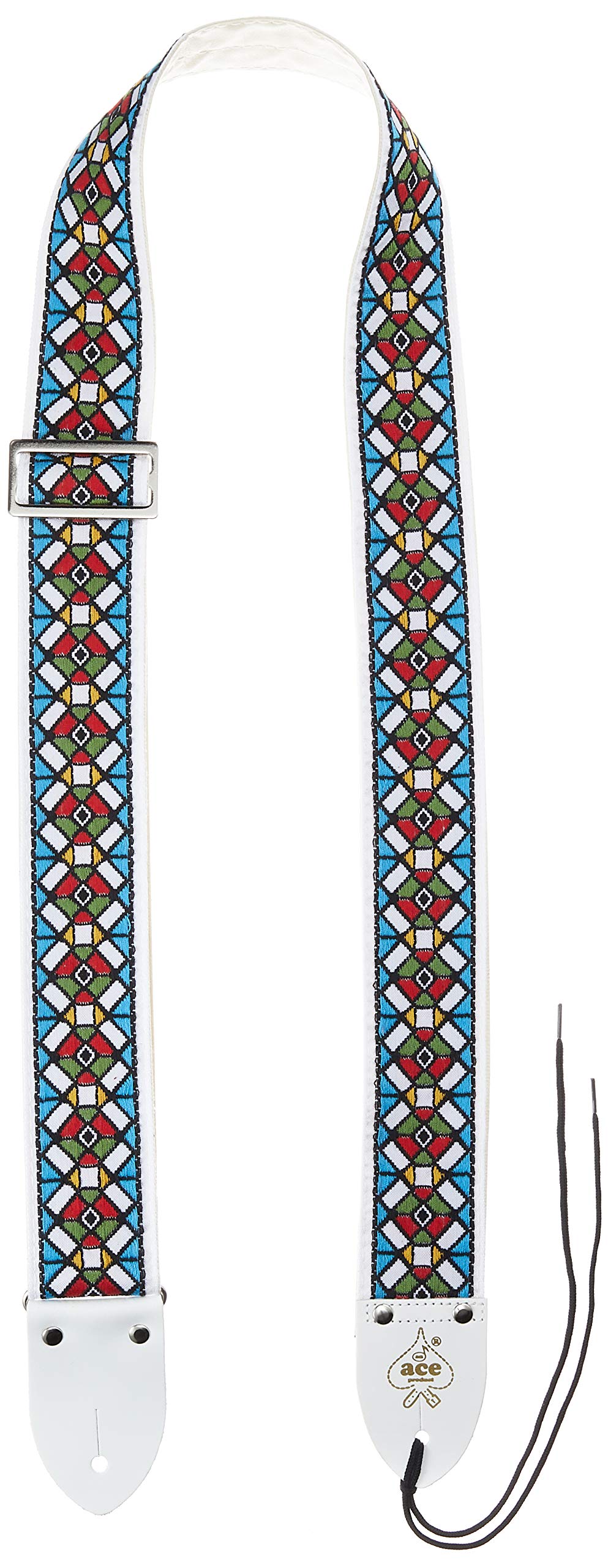 Ace Vintage Reissue Straps by D’Andrea USA - Stained Glass