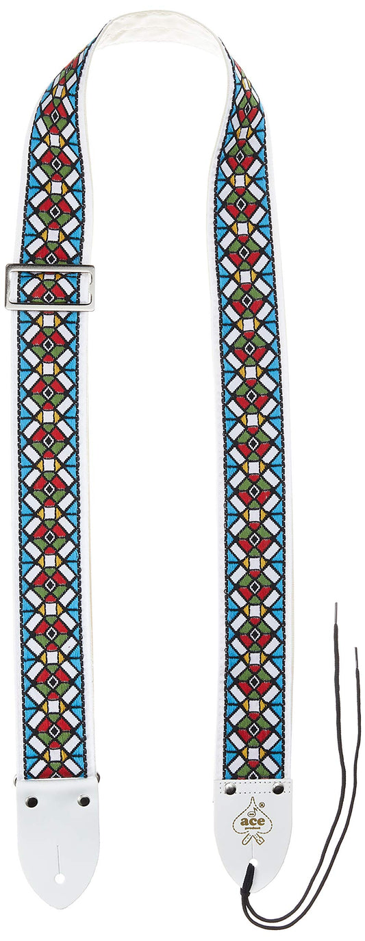 Ace Vintage Reissue Straps by D’Andrea USA - Stained Glass