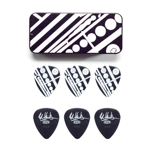 Jim Dunlop EVH Circles Pick Tin - 6 Picks/Tin