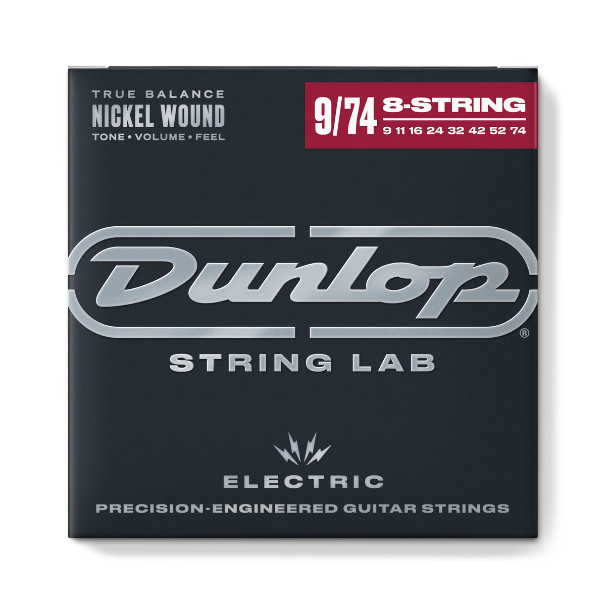 Nickel Wound Electric Guitar Strings 09-74 | 8-String