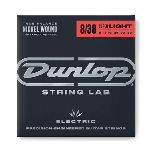 Nickel Wound Electric Guitar Strings 08-38