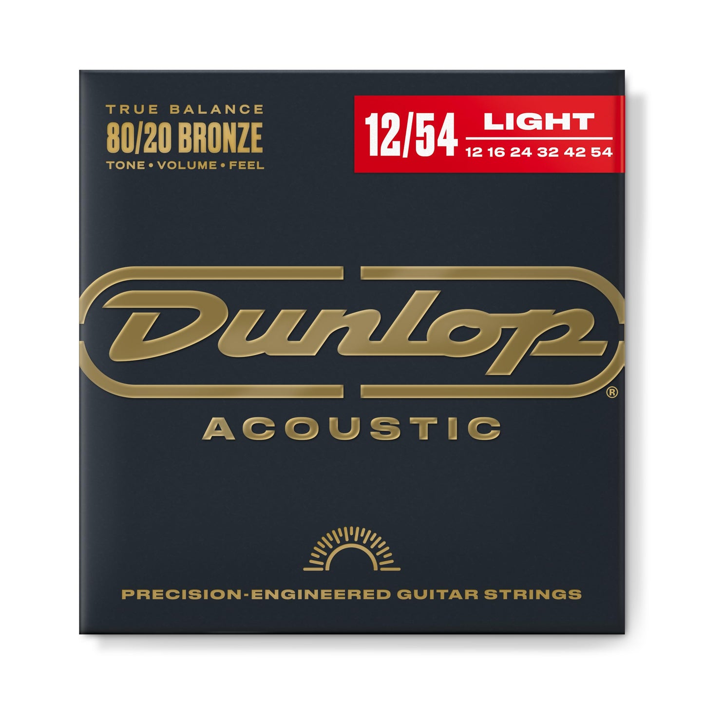 Jim Dunlop 80/20 Bronze 12-54 Acoustic Guitar Strings