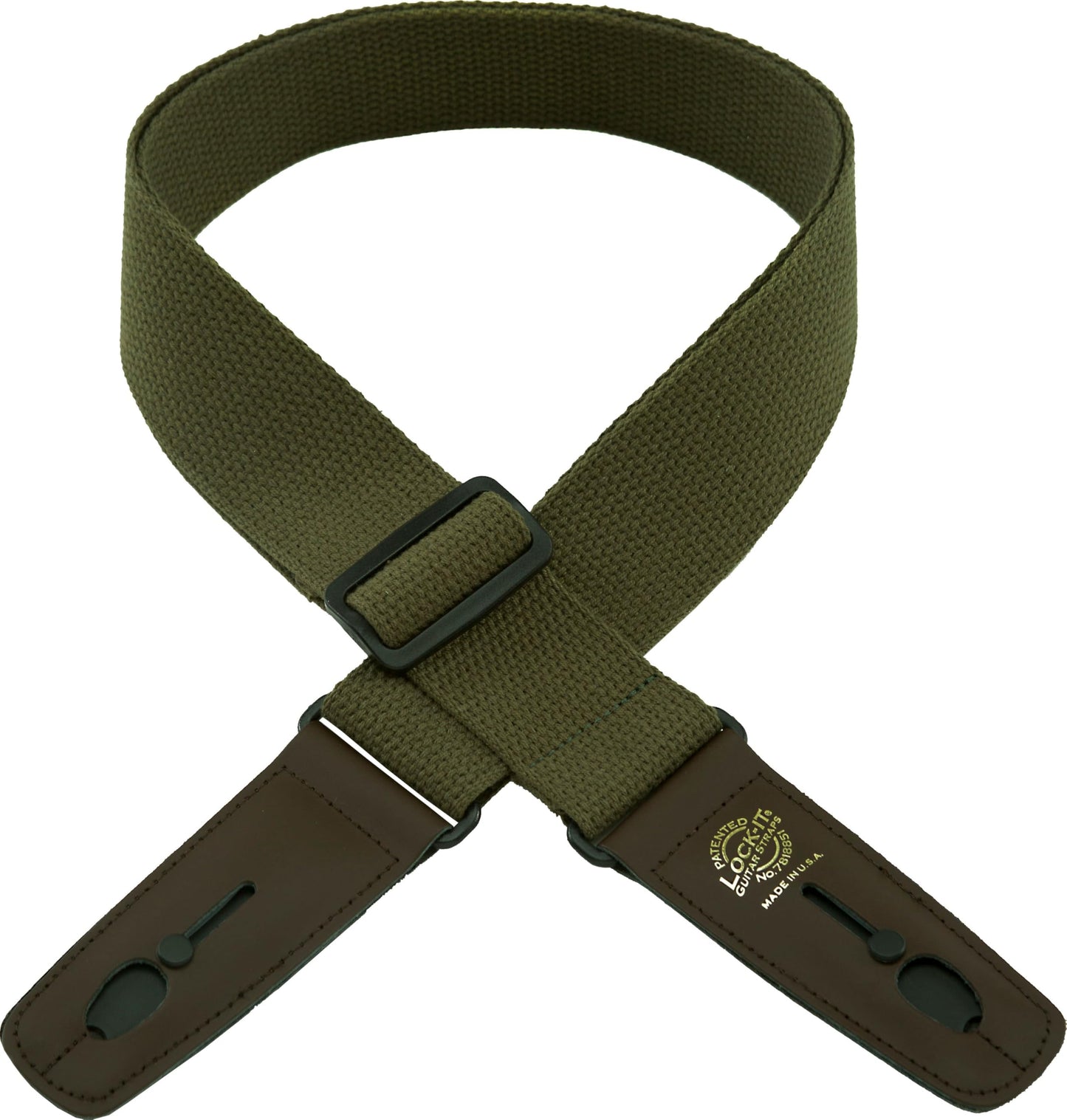 Lock-It cotton strap-olive