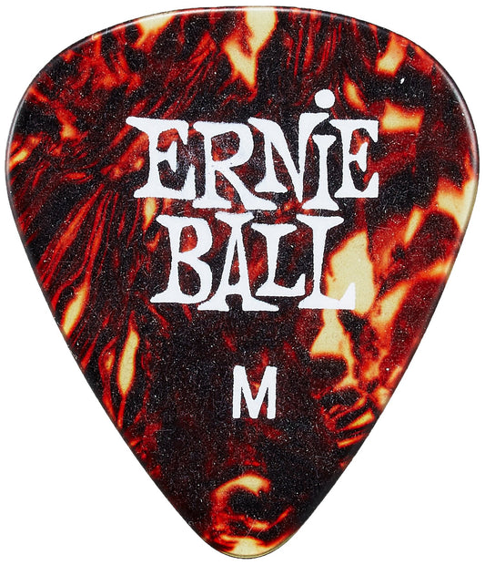 Ernie Ball Guitar Picks, Medium, Shell, 144-pack (P09112)