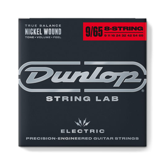 Nickel Wound Electric Guitar Strings 09-65 | 8-String