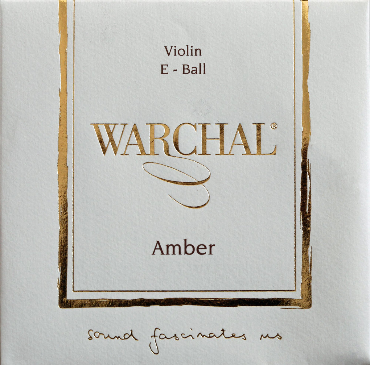 Amber Violin E String with Ball