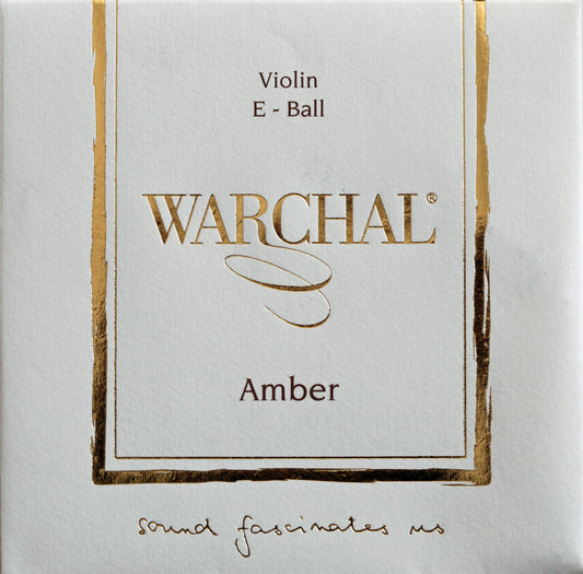 Amber Violin E String with Ball