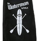 Waterman Glow in the Dark Aqua Blue Soprano Ukulele, Glow in the Dark Blue, Soprano