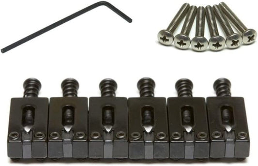 Graph Tech String Saver Classics Strat & Tele 2-1/16" Spacing Black