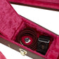 Gator Cases Deluxe Hard-Shell Wood Case for 335 Semi-Hollow Guitars; Brown Exterior (GW-335-BROWN)