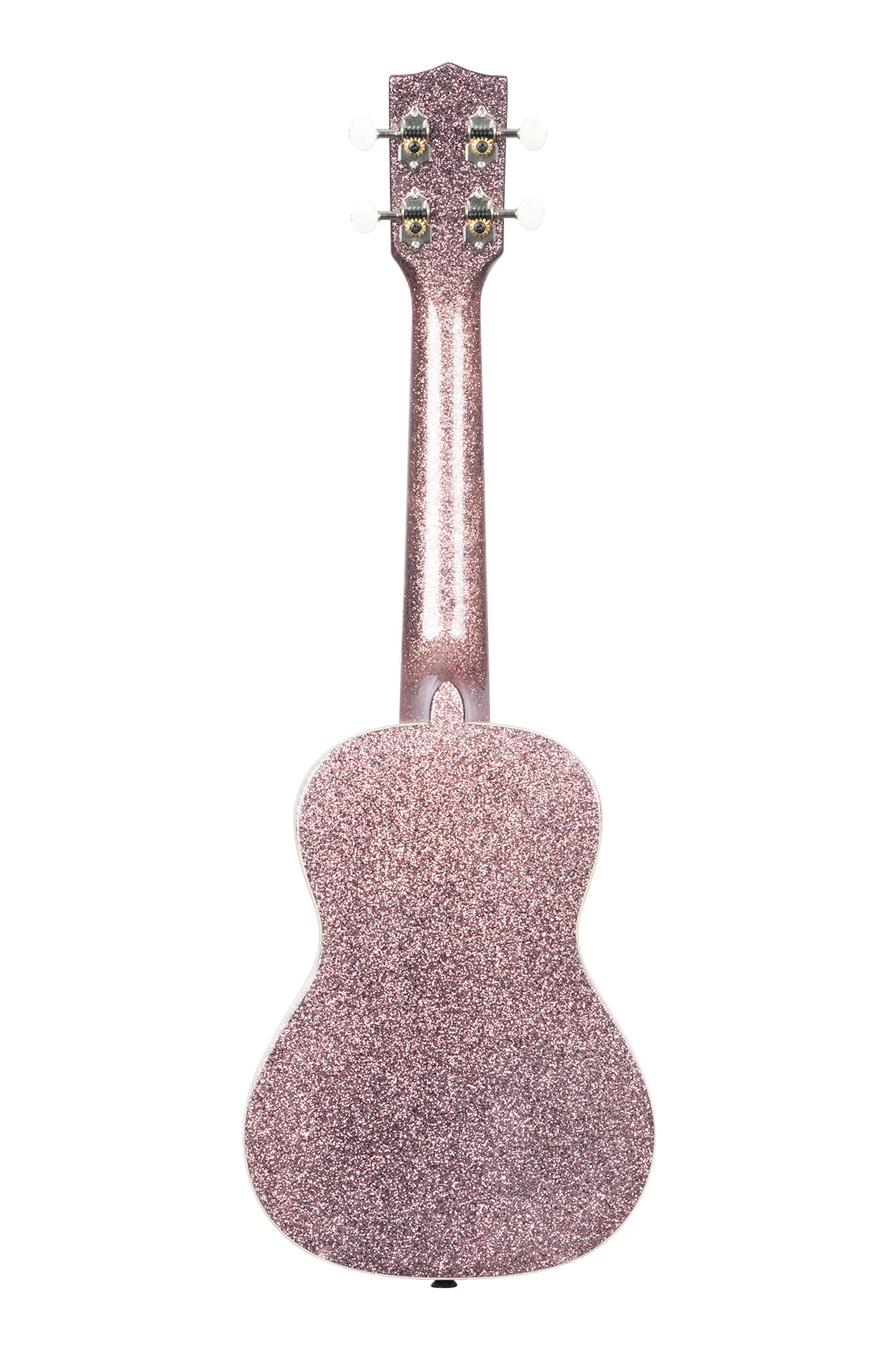 Pink Champagne Sparkle Concert Ukulele