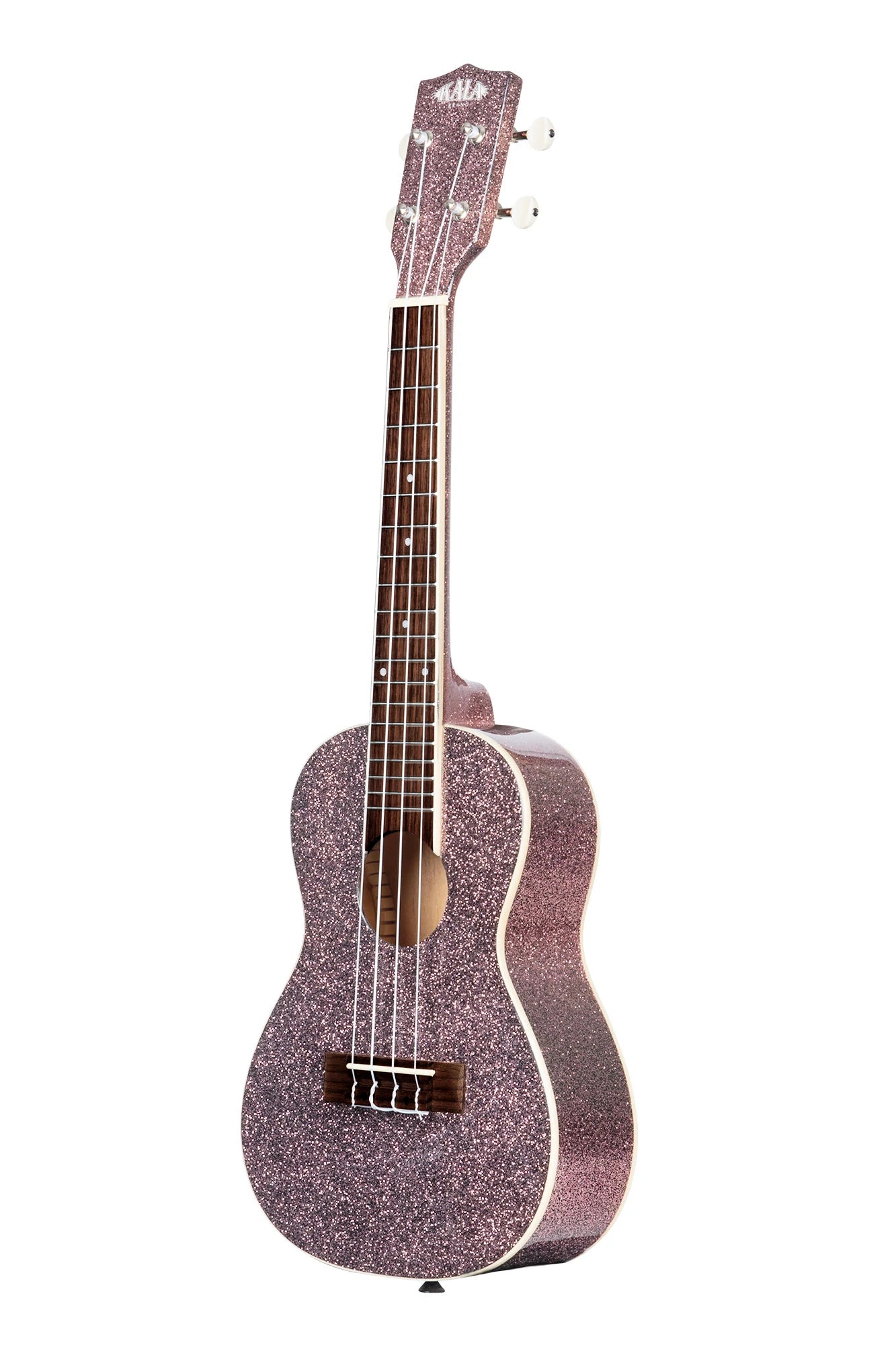 Pink Champagne Sparkle Concert Ukulele